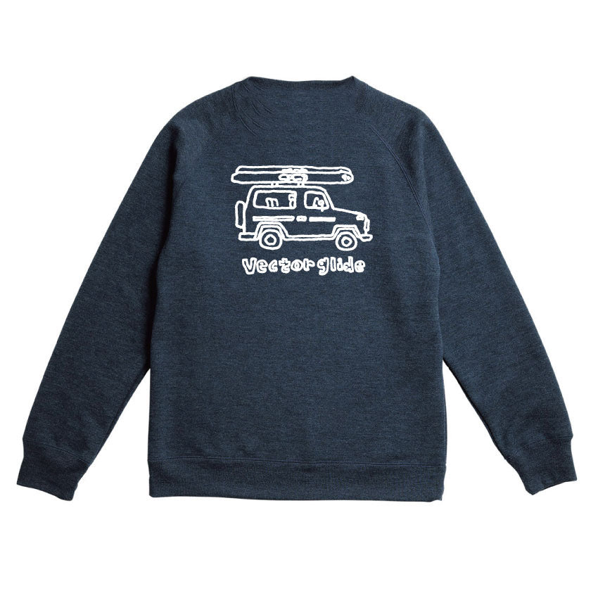 クルマとスキー  sweatshirt